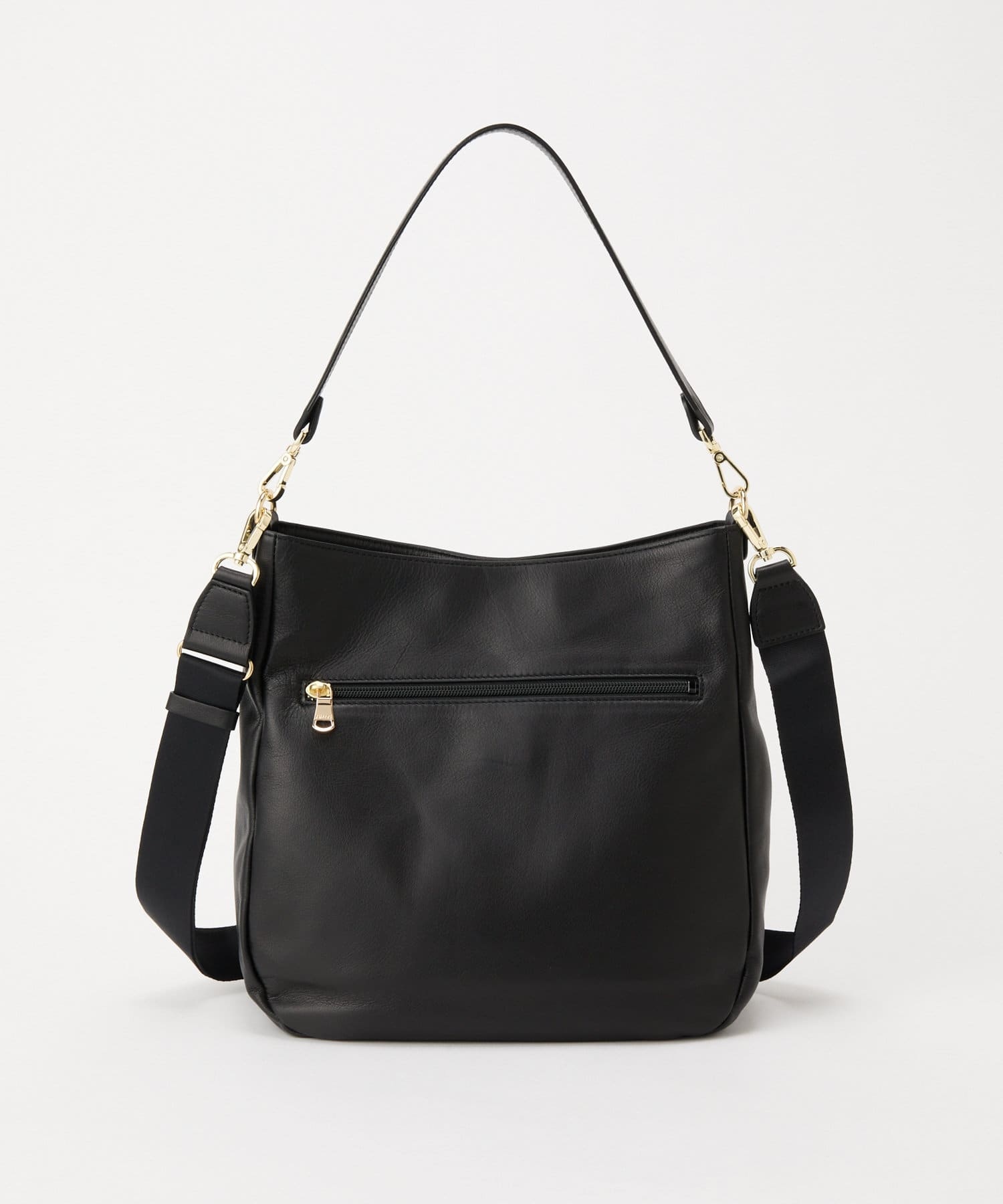 Russet [Soft leather] Large shoulder bag